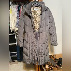 Gray Calvin Klein Parka - down